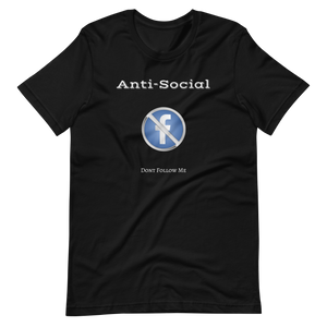 Anti-Social FB - Unisex T-Shirt